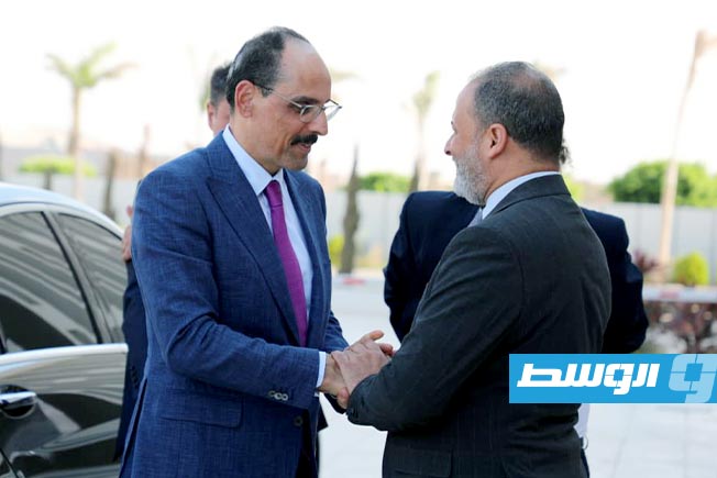 زيارة رئيس المخابرات التركية إبراهيم كالين إلى جامعة بنغازي، الإثنين 25 أغسطس 2025. (جامعة بنغازي)