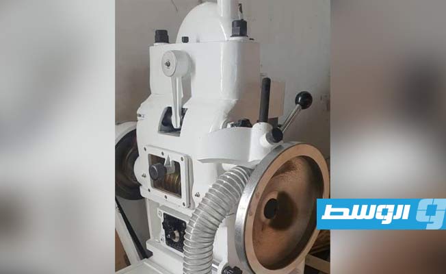 إحباط تهريب مصنع لصناعة الأقراص المخدرة بميناء طرابلس, 7 سبتمبر 2021. (مصلحة الجمارك)