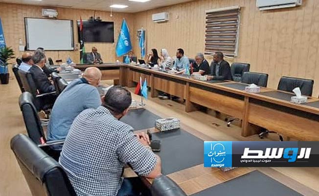 نائب الممثل الخاص للأمين العام المنسق المقيم ومنسق الشؤون الإنسانية، إينيس شوما، خلال زيارته بنغازي، 2 نوفمبر 2024. (البعثة الأممية)