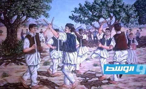 بسمة أحتاش.. فنانة مأخوذة بالألوان