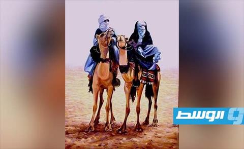 مدرس الرسم الفنان الليبي عبد السلام النطاح