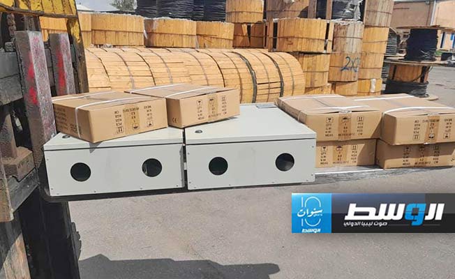 مواد تشغيلية جرى صرفها لإدارة توزيع المرقب، السبت 21 سبتمبر 2024 (الشركة العامة للكهرباء)