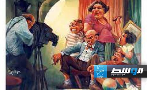 الفنان التشكيلي المصري محسن أبوالعزم
