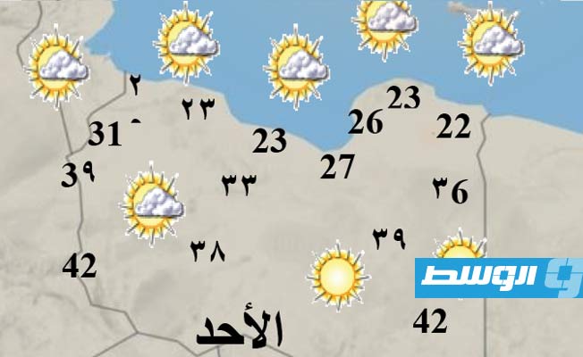 «الأرصاد»: الحرارة معتدلة على غالب المناطق ومرتفعة في الوسط والجنوب