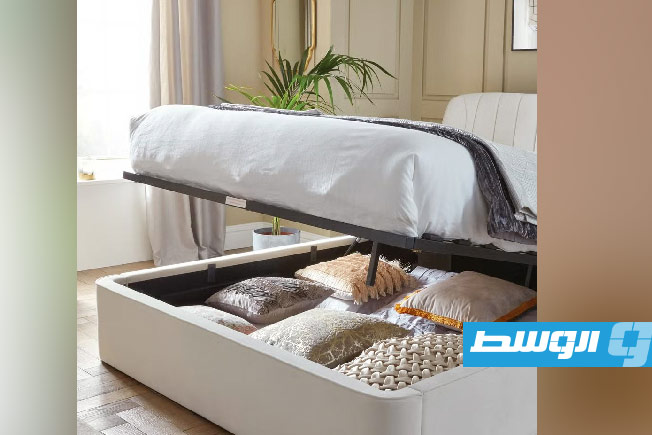 اختيار السرير بخزانة سفلية يوفر مساحة كبيرة للتخزين. (موقع هاوس بيوتيفول)