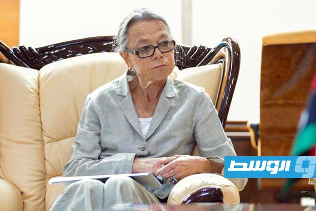 لقاء أبوشيحة مع نائبة الممثل الخاص للأمين العام للأمم المتحدة والمنسقة المقيمة أولريكا ريتشاردسون.. (وزارة الاقتصاد والتجارة)