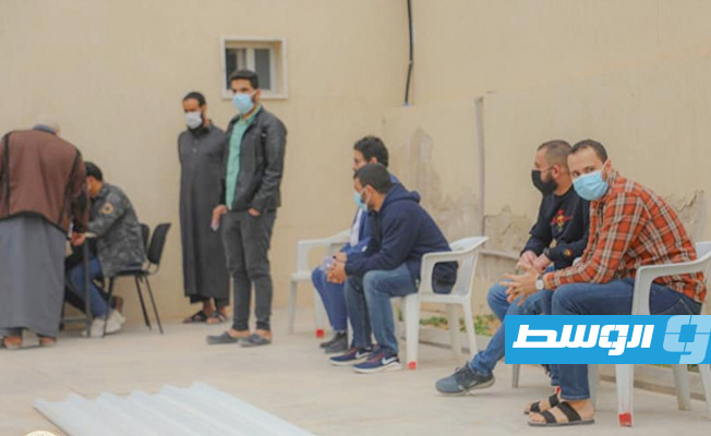 إعادة الانتخابات في مراكز في سوق الجمعة، 5 يونيو 2021. (اللجنة المركزية للانتخابات البلدية)