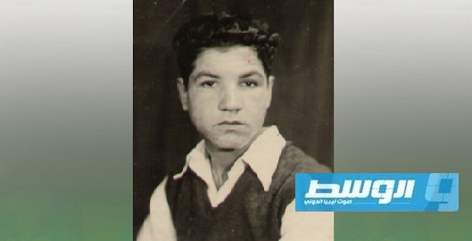 القاص أحمد محمد العنيزي في شبابه