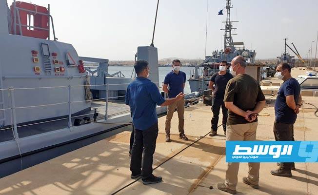 الدورة التدريبية لعناصر خفر السواحل الليبيين التي تنظمها وزارة الدفاع التركية. (وزارة الدفاع التركية)