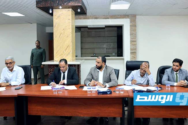 جانب من اجتماع لوزيرة الشؤون الاجتماعية وفاء الكيلاني بخصوص مشروع منحة الزوجة والأولاد، الخميس 10 يوليو 2025 (صفحة الوزارة على فيسبوك)