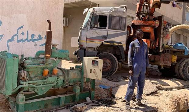 «تسييري أجدابيا» يعلن الشروع في صيانة شبكة الصرف الصحي بالمدينة