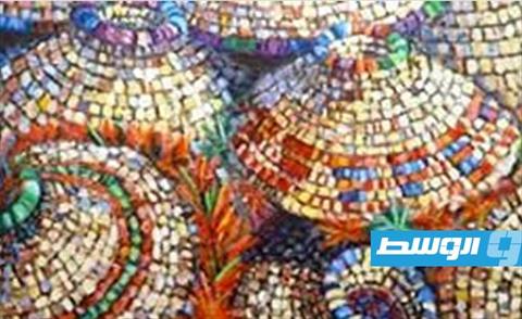 بسمة أحتاش.. فنانة مأخوذة بالألوان