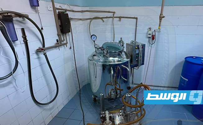 مصنع الأدوية المغشوشة في مدينة الخمس. (صفحة قوة العمليات المشتركة بموقع فيسبوك)