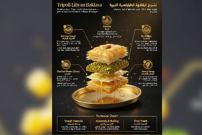 ألبوم بصري يوثّق الأكلات الليبية بين التراث والتقنيات الحديثة (فيسبوك)