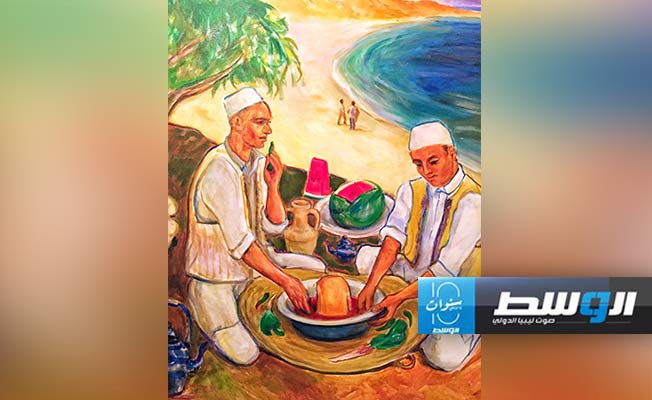الفنان التشكيلي المرحوم الطاهر الأمين المغربي