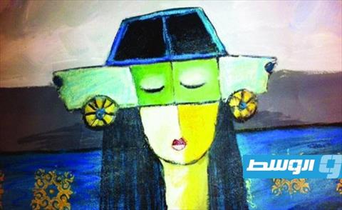 الفنانة تغريد البقشي عاشقة اللون الأبيض