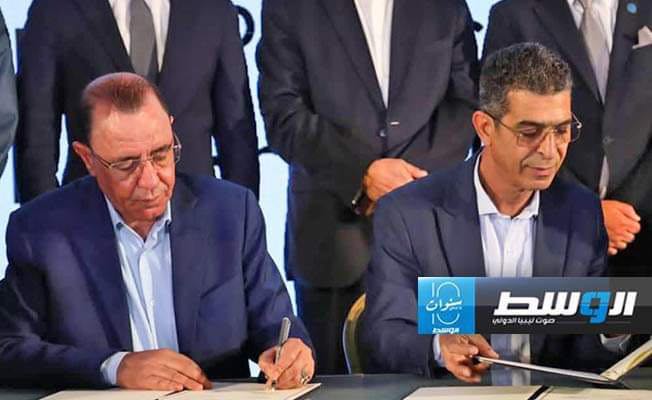 مراسم توقيع مذكرة التفاهم لإطلاق «نهج الصحة الواحدة» برعاية منظمة الصحة العالمية في طرابلس، الأحد 3 نوفمبر 2024. (وزارة الحكم المحلي)