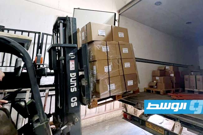 أدوية مقدمة من جهاز الإمداد لهيئة مكافحة السرطان، 14 أغسطس 2025. (وزاة الصحة)