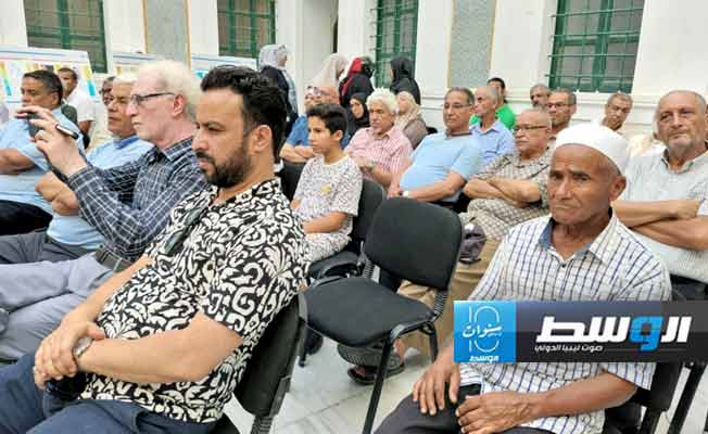 جانب من حضور أمسية ثقافية بحوش محمود بي، الأحد 14 يوليو 2024. (الوسط)