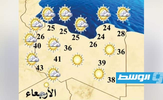 أحوال الطقس اليوم: أجواء معتدلة في مناطق الشمال الغربي