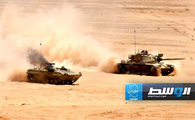 مشروع تكتيكي للجيش المصري في مدينة الإسماعيلية شرق البلاد، 23 مايو 2024. (الجيش المصري)