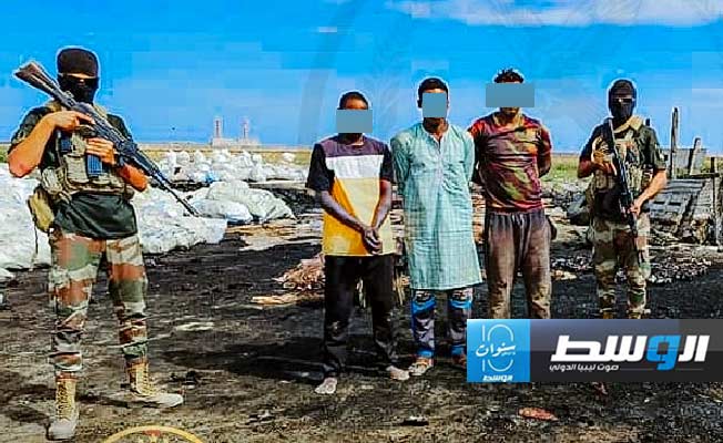 متهمين أفارقة ببيع لحوم أغنام وأبل نافقة، 2 نوفمبر 2024 (جهاز مكافحة الإرهاب والتنظيمات المتطرفة)