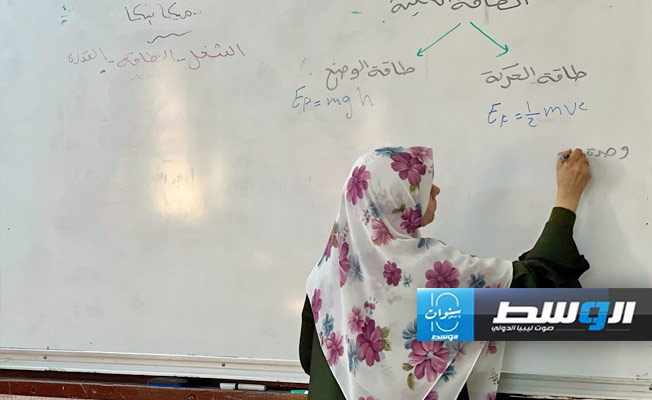 من انتظام الدراسة بمدارس الشهادتين الإعدادية والثانوية، 20 أبريل 2024. (وزارة التعليم)