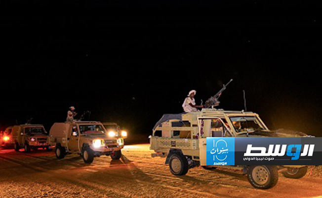 جانب من الدوريات الصحراوية التي أطلقتها رئاسة أركان القوات البرية بالمنطقة الجنوبية، الإثنين 19 أغسطس 2024 (المكتب الإعلامي للقيادة العامة)