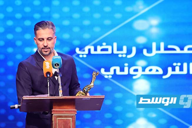 الحفل السنوي لجائزة ليبيا الذهبية في دورتها الرابعة، الجمعة 12 ديسمبر 2025. (تصوير - محمود دردور، بوابة الوسط)