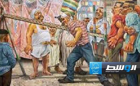 الفنان التشكيلي المصري محسن أبوالعزم