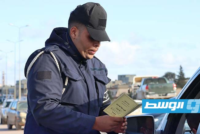 حملات تفتيش على مخالفات السيارات في المرج، 22 يناير 2025. (مديرية أمن المرج)