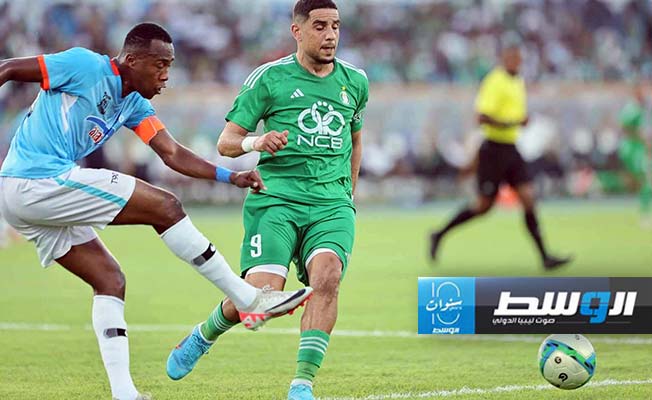 مباراة الأهلي طرابلس وأوهامياجي الزنجباري بالكونفدرالية الأحد 18 أغسطس 2024 (تصوير - محمود دردور)