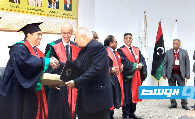 جانب من حفل التكريم (تصوير: مهند سليمان)