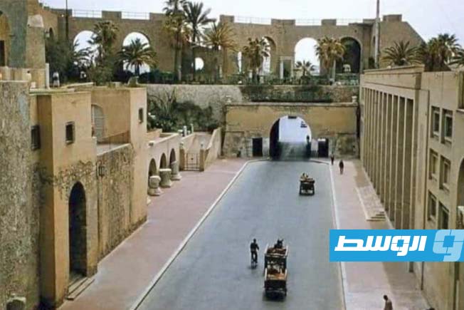 نفق قلعة طرابلس من نهاية الثلاثينات إلى نهاية السبعينات. (عايدة الجروشي)