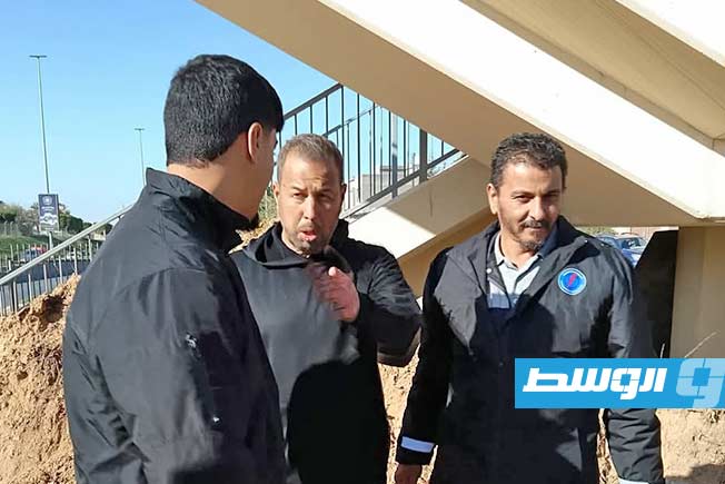 من أعمال تركيب محطة كهرباء جاهزة بمنطقة عرادة، 19 ديسمبر 2025. (شركة الكهرباء)