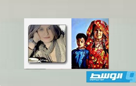 مريم العباني والتلوين بنعومة الأنثى