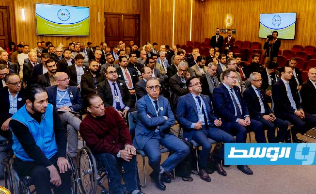 مراسم توقيع مذكرتي التفاهم وعقود المشروعات الجديدة مع الشركات الفرنسية، الأربعاء 27 نوفمبر 2024. (صندوق التنمية وإعادة إعمار ليبيا)