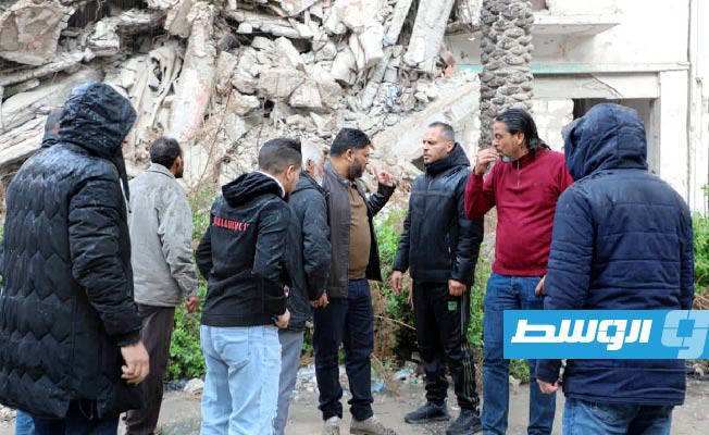 لجنة لحصر النازحين في بنغازي تباشر أعمالها، 18 يناير 2023. (الحكومة المكلفة من مجلس النواب)