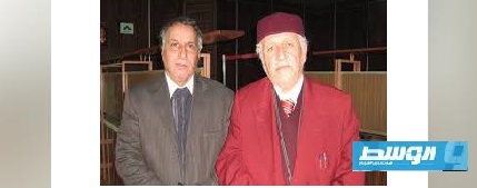الشاعر صلاح الدين جبريل والكاتب حسين نصيب المالكي