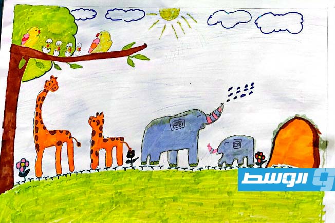المركز الثقافي أجدابيا يعلن أسماء الفائزين بمسابقة الرسم. (فيسبوك)