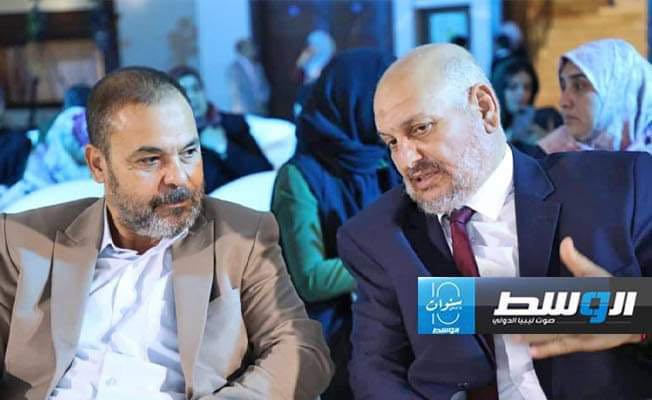 مراسم توقيع مذكرة التفاهم لإطلاق «نهج الصحة الواحدة» برعاية منظمة الصحة العالمية في طرابلس، الأحد 3 نوفمبر 2024. (وزارة الحكم المحلي)