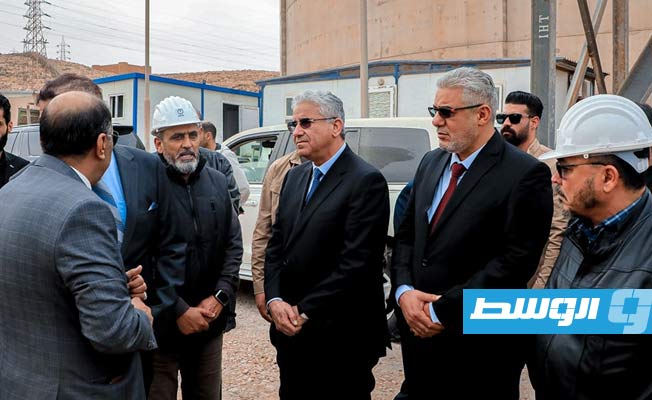جولة باشاغا التفقدية في طبرق، الخميس 22 ديسمبر 2022. (المكتب الإعلامي للحكومة المكلفة من مجلس النواب)