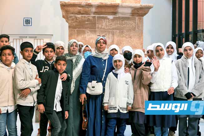 إقبال لافت من الزوار مع تفعيل نظام التذاكر بالمتحف الوطني بالعاصمة الليبية طرابلس. (فيسبوك)