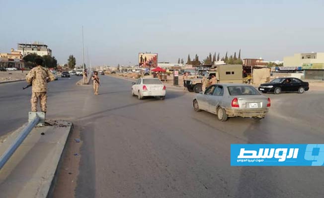 مفارز اللواء 444 في صلاح الدين وطريق الشوك, 17 أبريل 2021. (اللواء 444)