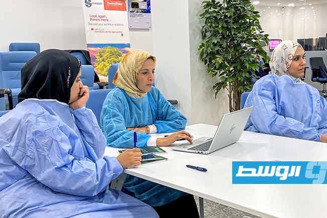 جانب من دورة تدريبية لتطوير القدرات الفنية لفريق المختبرات بهيئة البحث عن المفقودين، الثلاثاء 5 أغسطس 2025 (صفحة الهيئة على فيسبوك)