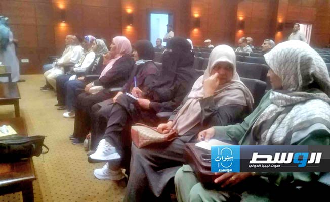جانب من الحضور. (بوابة الوسط)