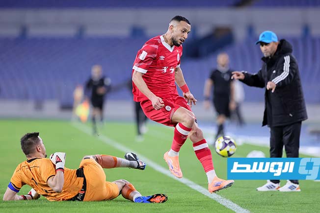 مباراة الاتحاد والترسانة في الدوري الليبي الممتاز لكرة القدم، الخميس 29 يناير 2026 (تصوير - محمود دردور - خاص الوسط)