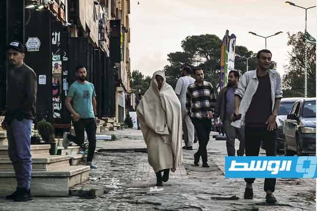 صورة للمصور سعد أمين فى مدينة البيضاء (فيسبوك)