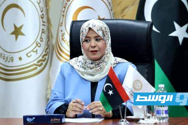 جانب من اجتماع لوزيرة الشؤون الاجتماعية وفاء الكيلاني بخصوص مشروع منحة الزوجة والأولاد، الخميس 10 يوليو 2025 (صفحة الوزارة على فيسبوك)