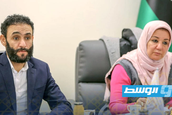 الجلسة الحوارية حول سعر الصرف وملف المحروقات بديوان المحاسبة في طرابلس، الإثنين 27 يناير 2025. (ديوان المحاسبة)